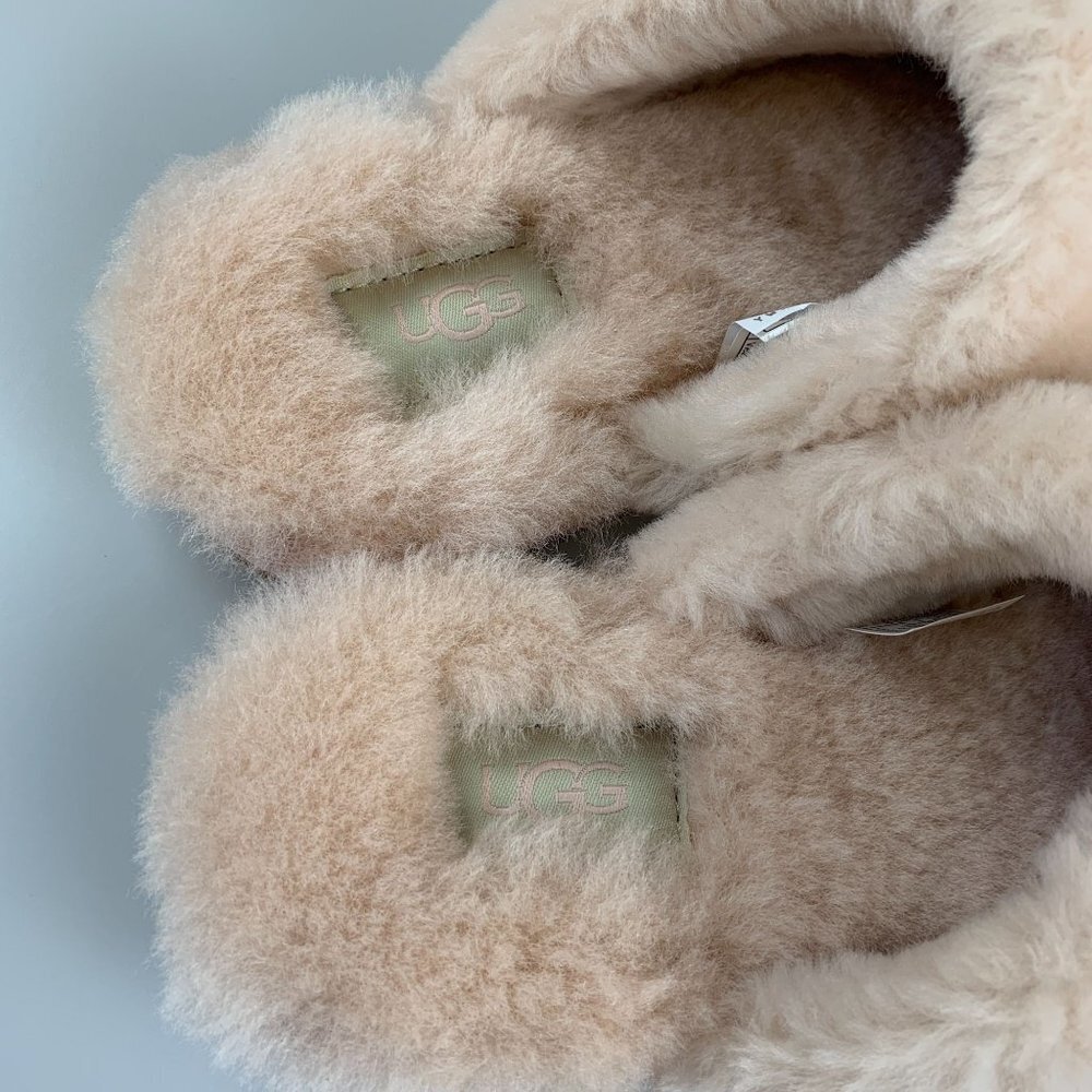 NIB UGG Woman Dalla UGG Metal Graphic Slippers Size US5 - Picture 6 of 11